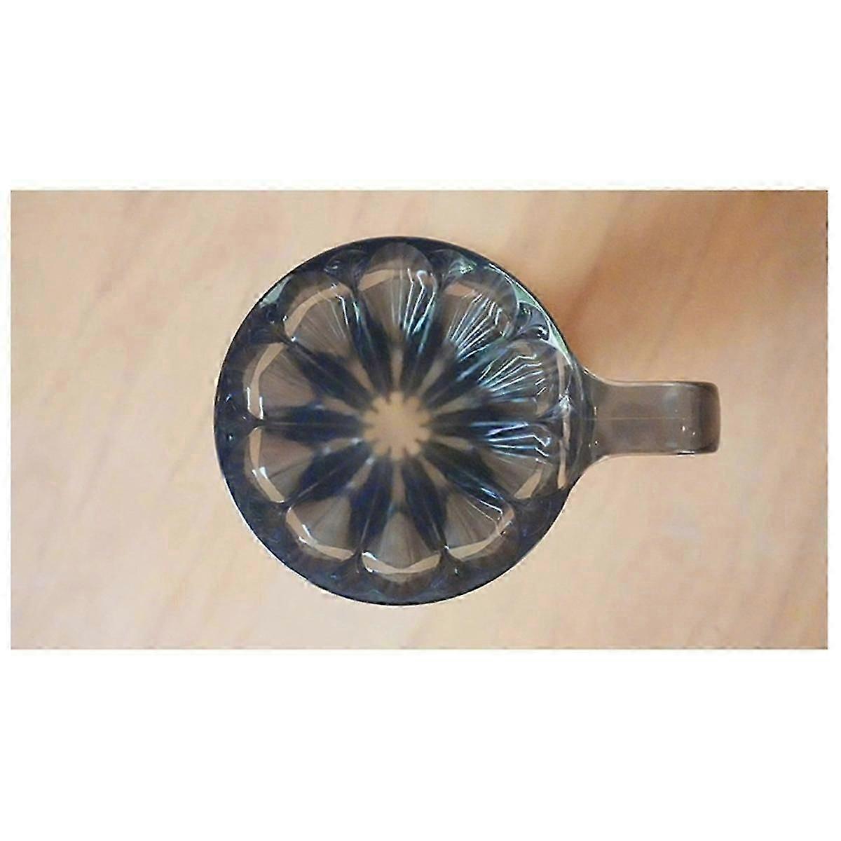 Blütenblatt-Filterbecher, Kaffeefilterpapier, 27-Grad-Filterbecher, eine Portion, handgebrüht, tropftransparent