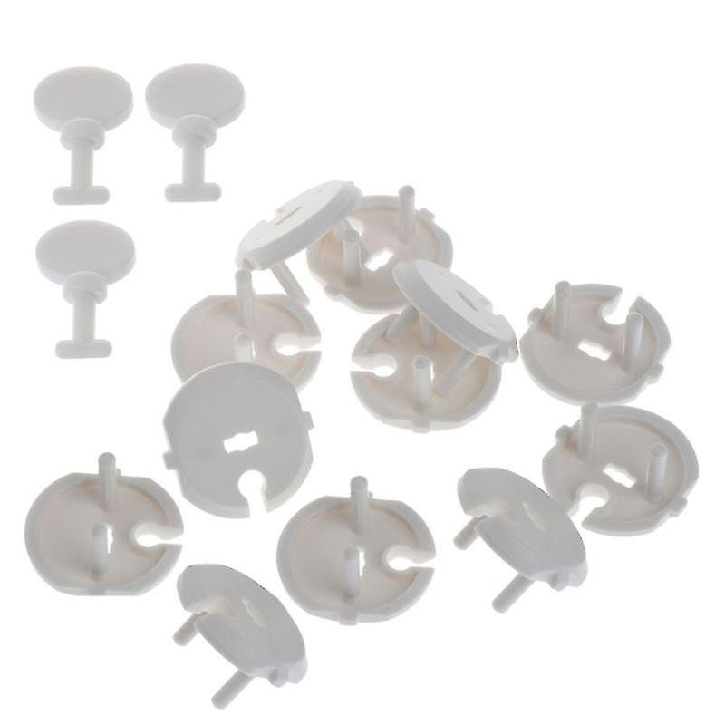 Outlet Covers 12-pack White Child Proof Electrical Protector Outlet Plug Covers