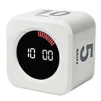 Productiviteit Timer Productiviteit Kubus Timer Sensor LED 4 Vooraf ingestelde tijd Kids Time Management Kitchen Co