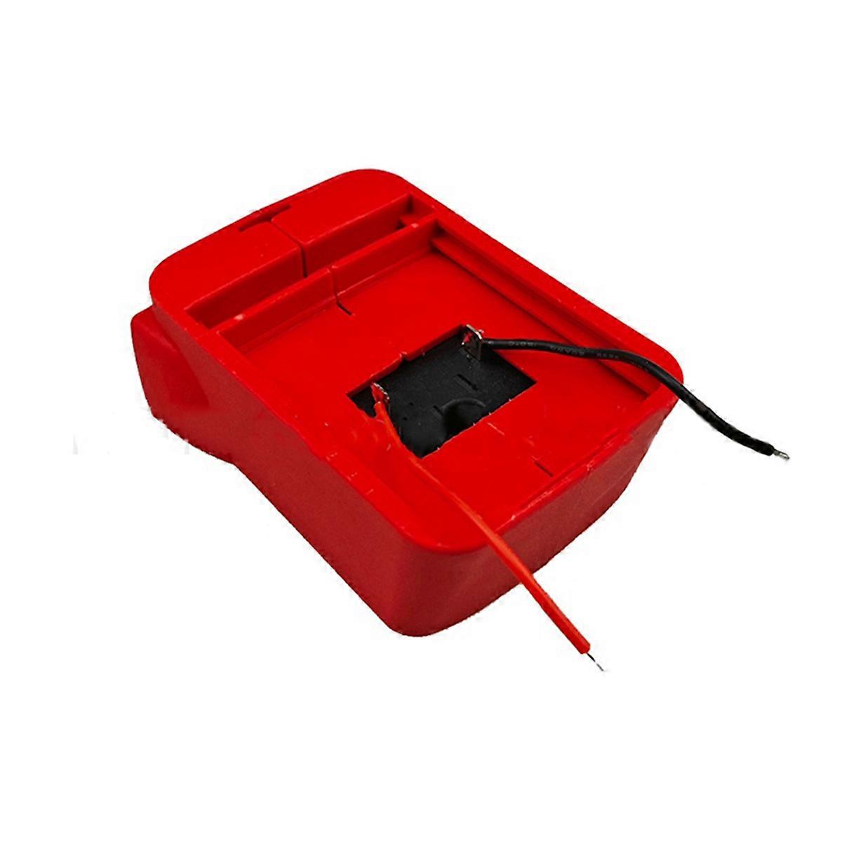 Power Mount Connector Adapter Dock Holder for Li-Ion Battery DIY Adaptor Red