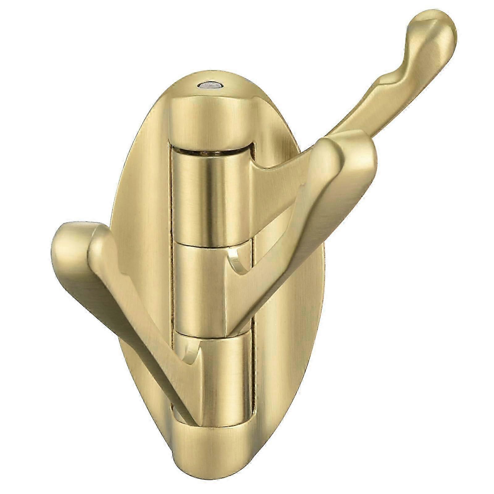 Brushed Gold Towel Hook for Bathroom & Kitchen