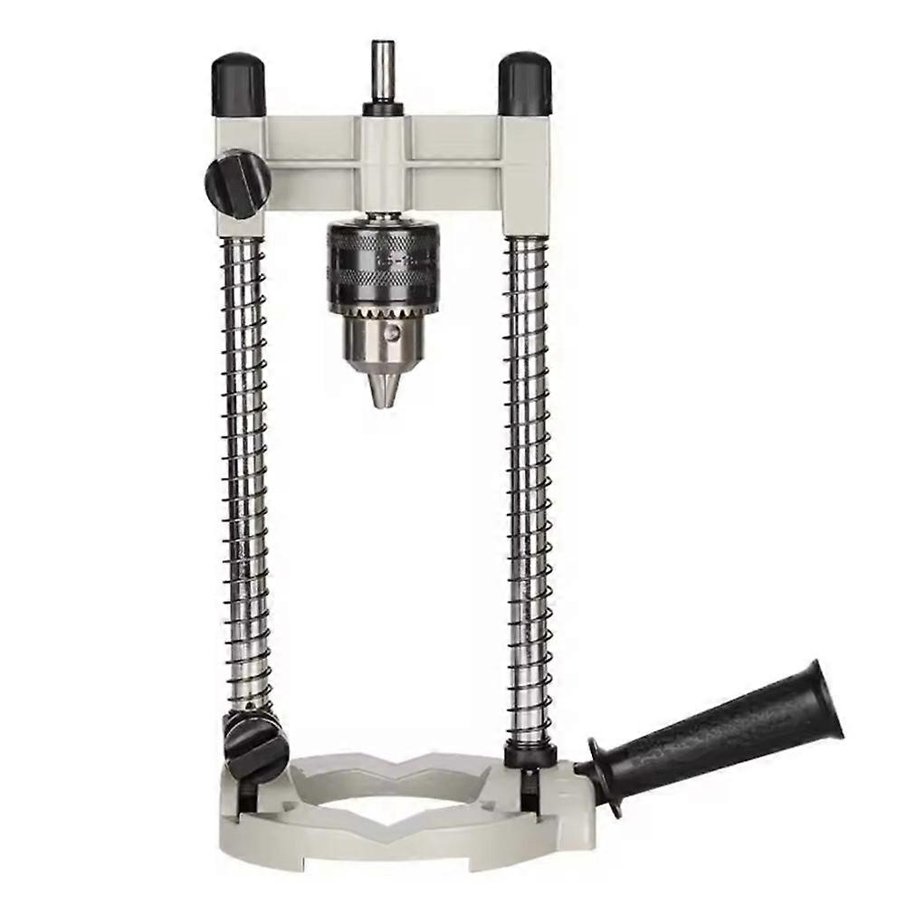 Precision Drill Holder Pipe Drill Holder Stand Drilling Guide with Adjustable Angle and Removable H