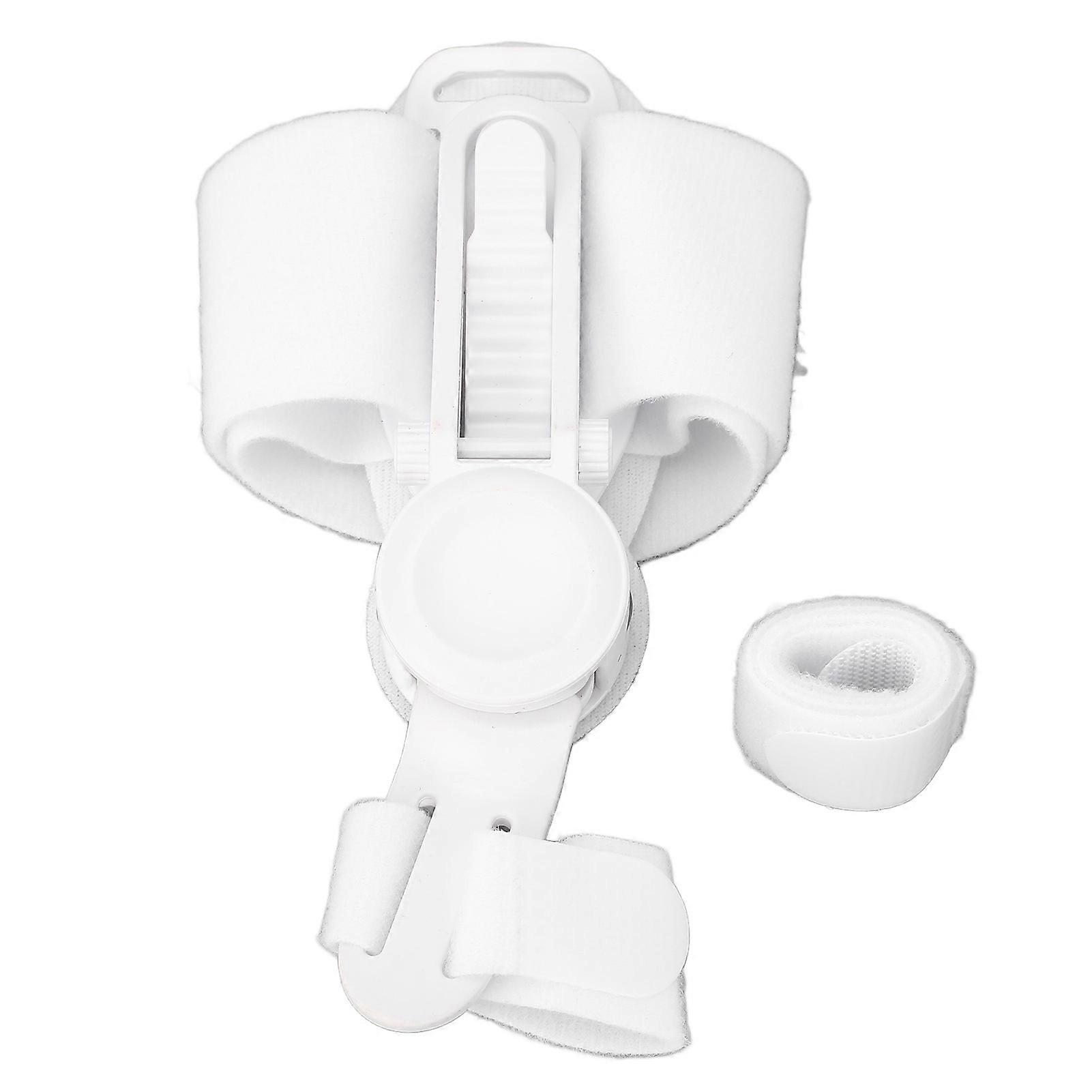 Adjustable Bunion Splint Orthopedic Separator Toe Alignment Corrector for Bunion Relief White One Size