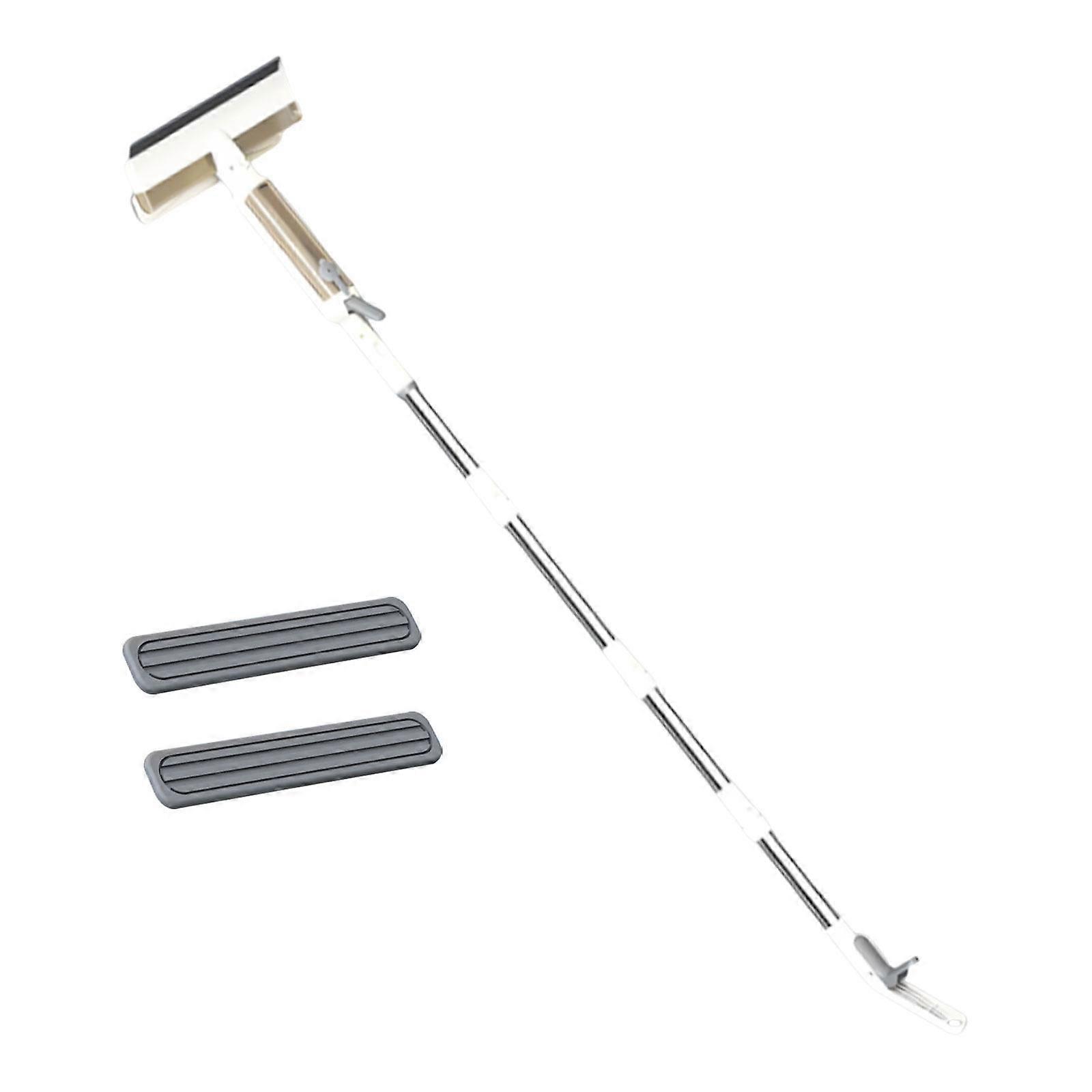 Double Side Mist Retractable Window Cleaner Window Squeegee Ergonomic Handle