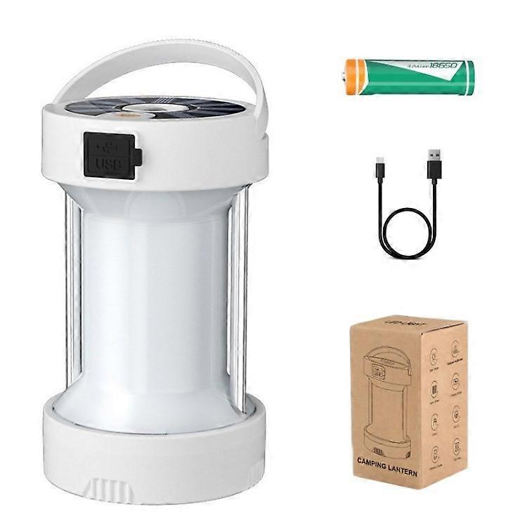 Outdoor Camping Light Solar USB Rechargeable LED Emergency Tent Light