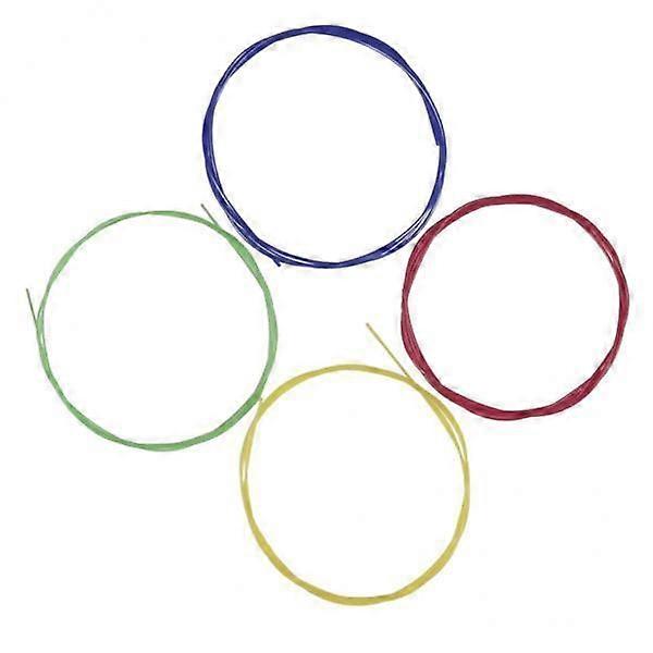 2X Multicolor Nylon Ukulele Strings for Ukulele Guitar Replacement