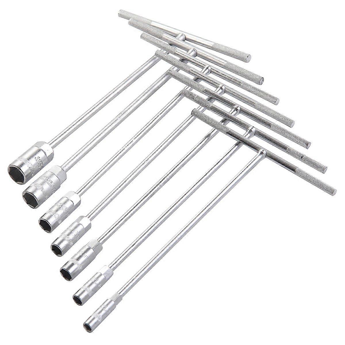 Handle Socket Wrench Set Model 211251T 6-Point Sockets 7-Pack