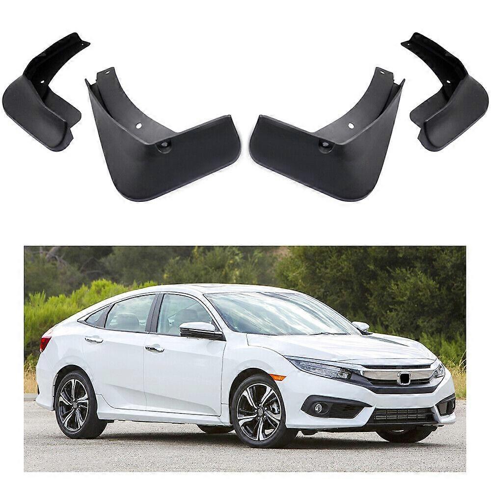 Συμβατό Αυτοκίνητο Λασπωτήρες Splash Guard Φτερό Φτερό Λασπωτήρας για Honda Civic Sedan 2016-2022 10ος