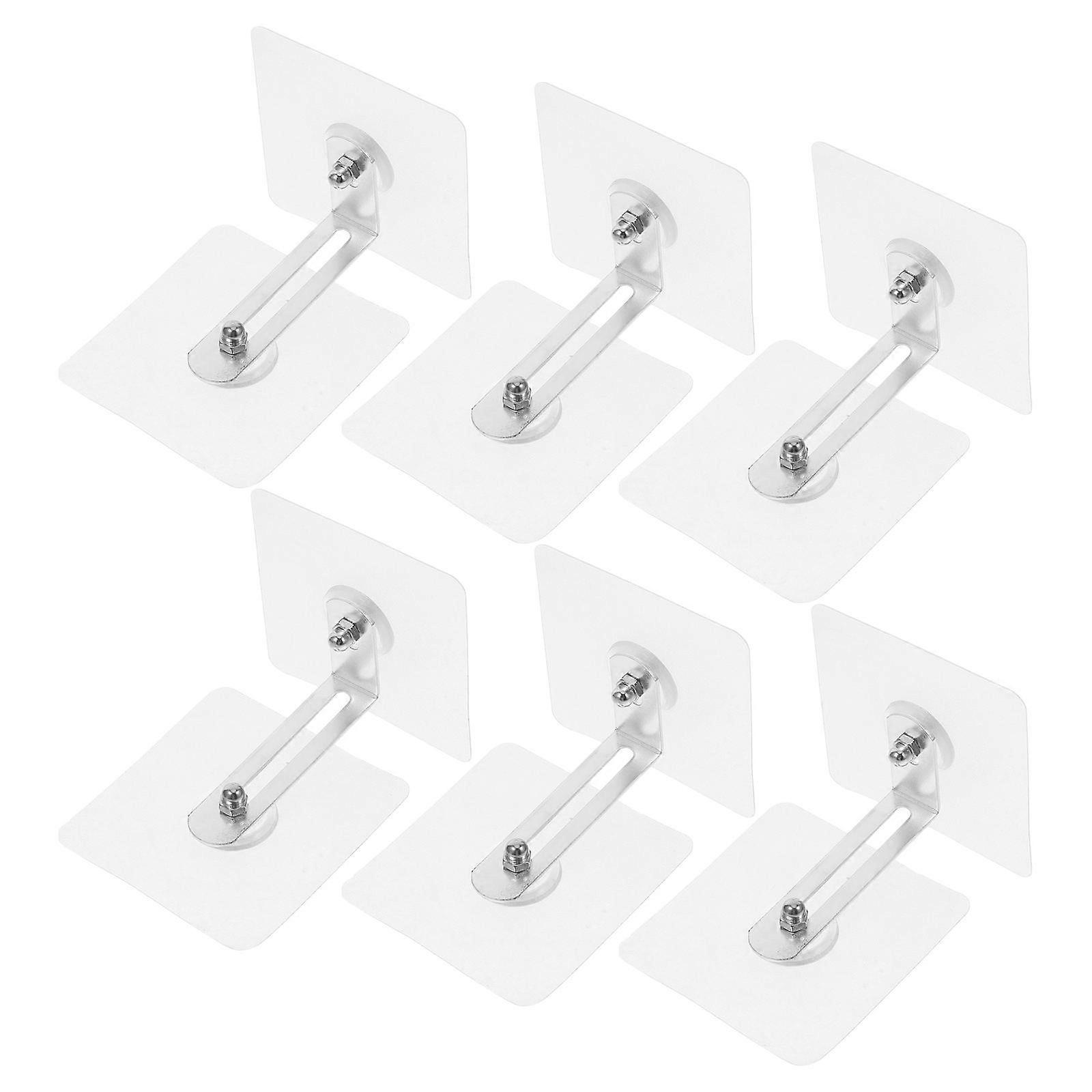 עוגני ריהוט אנטי טיפ הרכבה על הקיר הגהה לתינוק עבור ארון שידה ארון מדף שקוף 6 יחידות