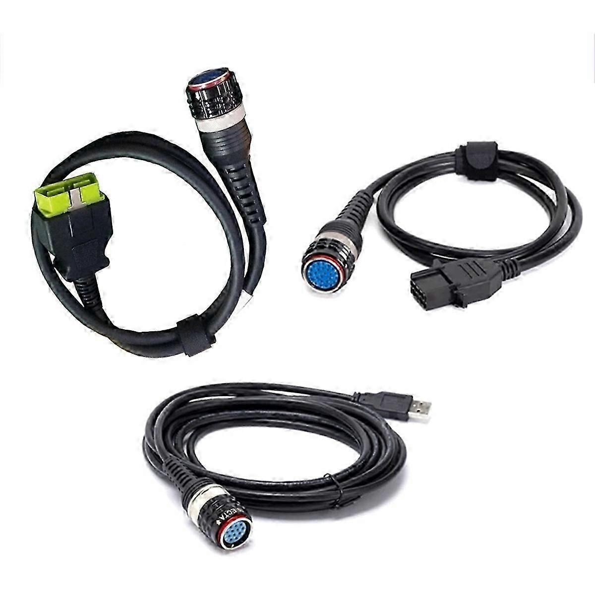 1 Set OBD2 Diagnostic Cable+USB Cable+8PIN Cable for Volvo 88890304