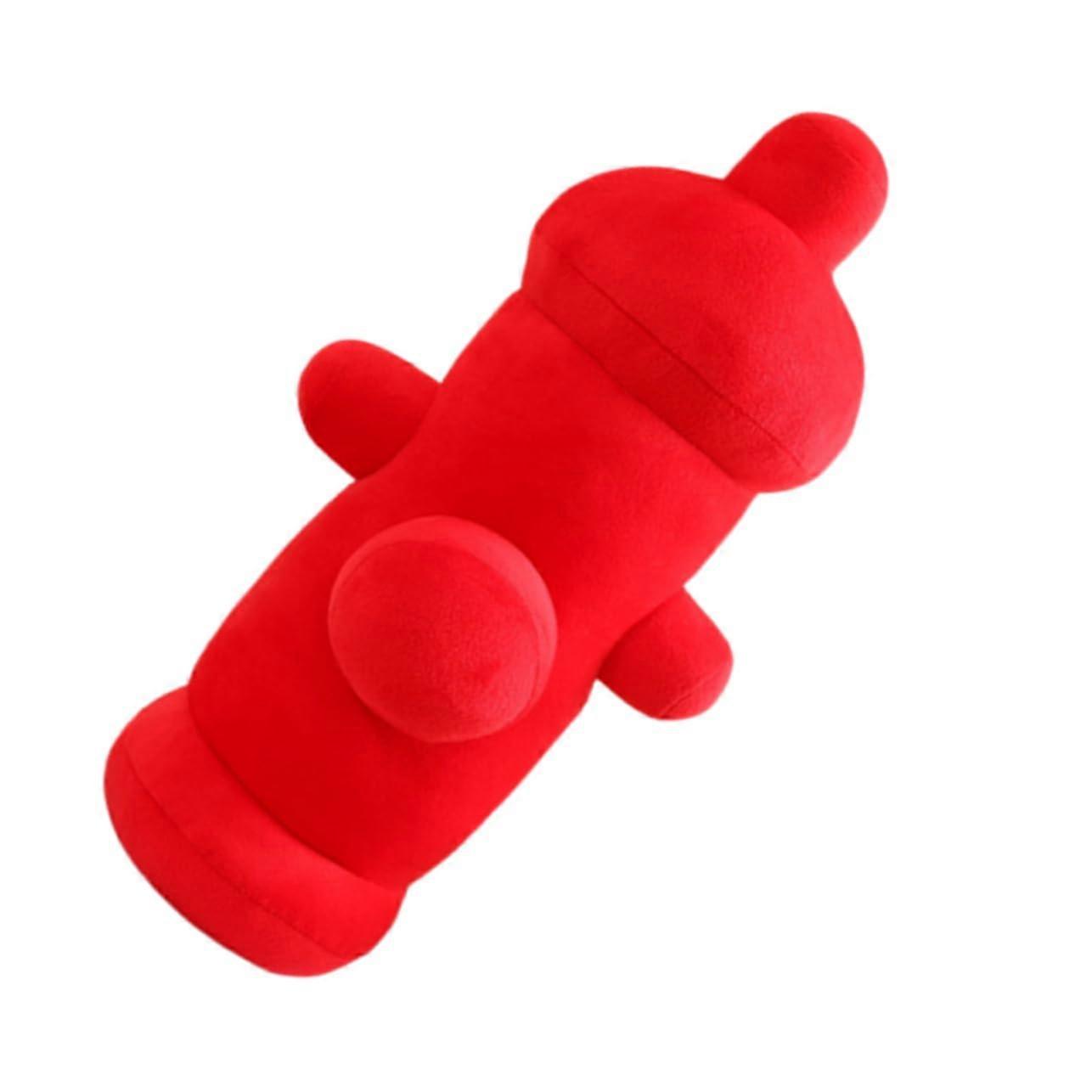 Fire hydrant plush pillow, Ideal for children's playroom, Creative cushion, Plush cushion, Cozy plush throw pillow for sofa