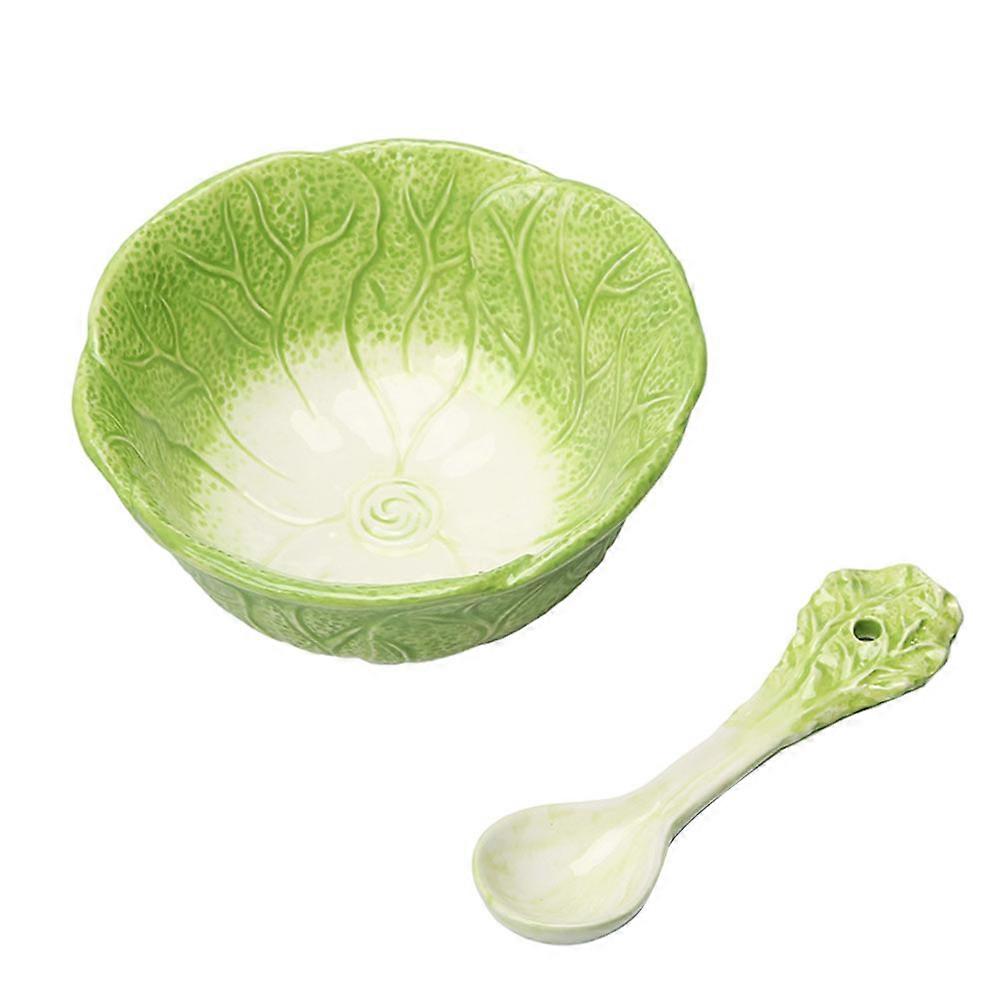Childrens Tableware Set Ceramic Bowl Cartoon Kid Bowl Safe Technology Meal Time 1Set