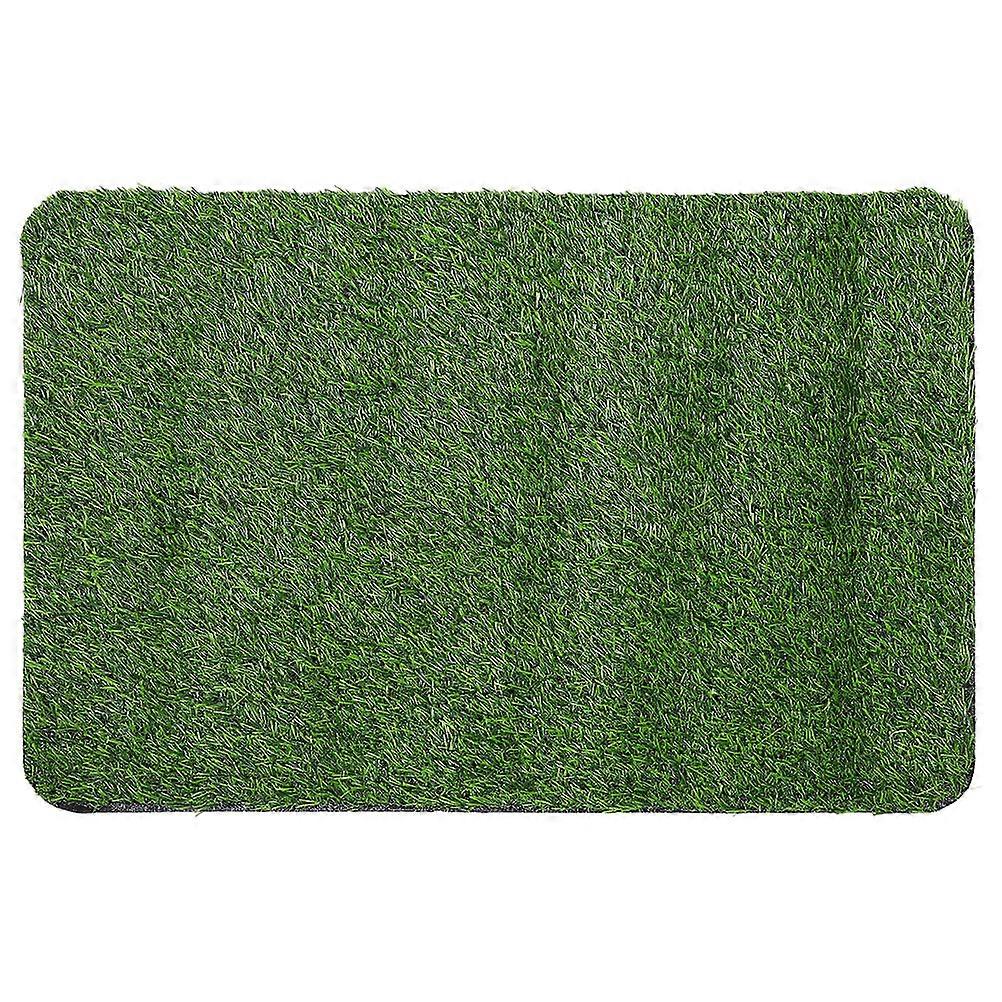 Artificial Grass Mat Artificial Turf Door Mat Pet-friendly Plastic Material 1Set