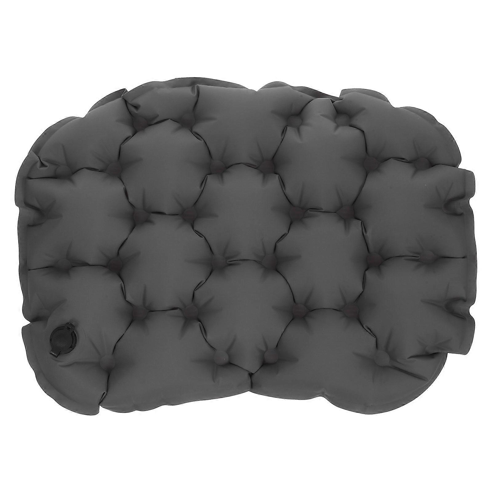 Lightweight Portable Inflatable Seat Cushion for Camping, Hiking, Travel, and Office Use – Ergonomic Support and Quick Setup Foldable Design