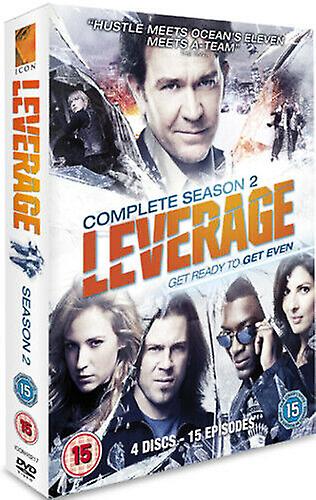 Leverage Complete Season 2 DVD (2011) Timothy Hutton cert 15 4 discs - Region 2