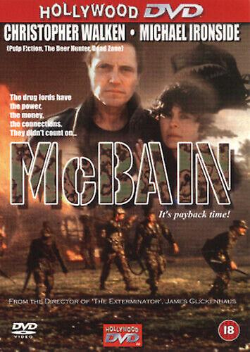McBain DVD (2002) Christopher Walken Glickenhaus (DIR) cert 15 - Region 1