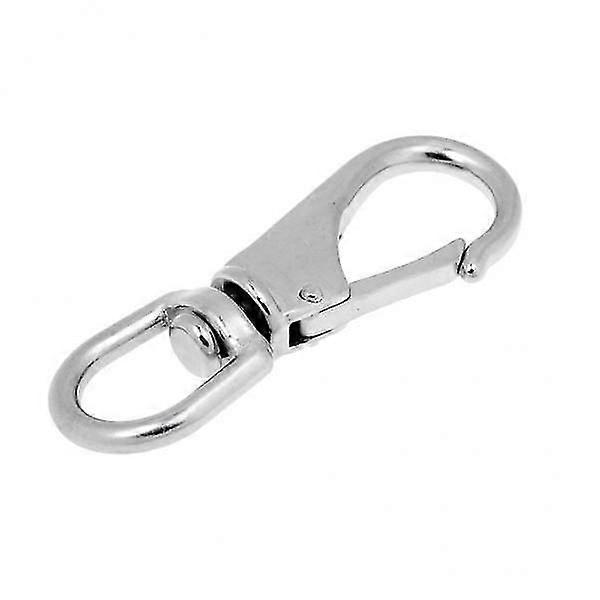 3x304 Stainless Steel Marine Boat Swivel Eye Quick Spring Snap Hook 2# 95mm