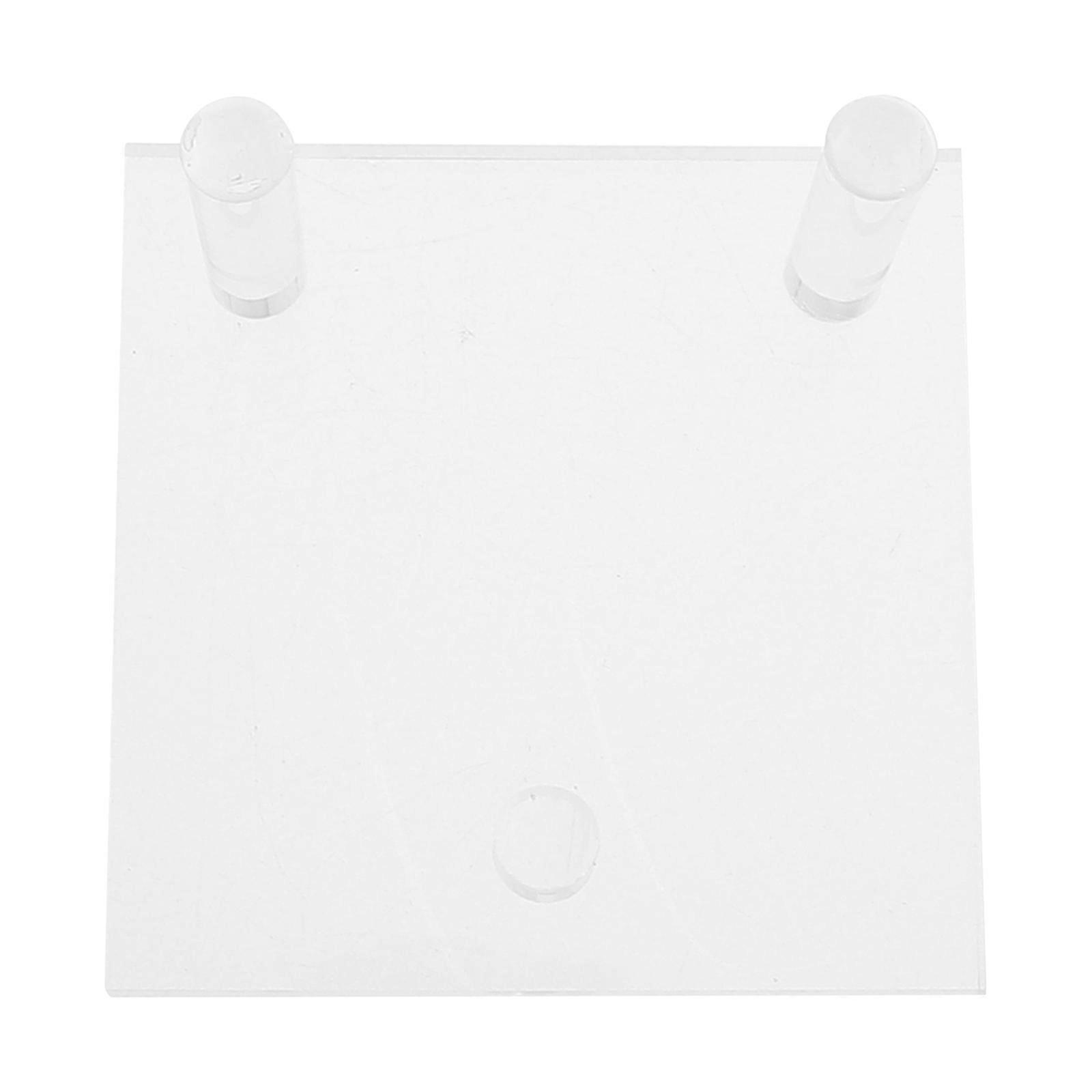 Transparent Display Stand Acrylic Storage Holder Art Class Showcase 1Pack