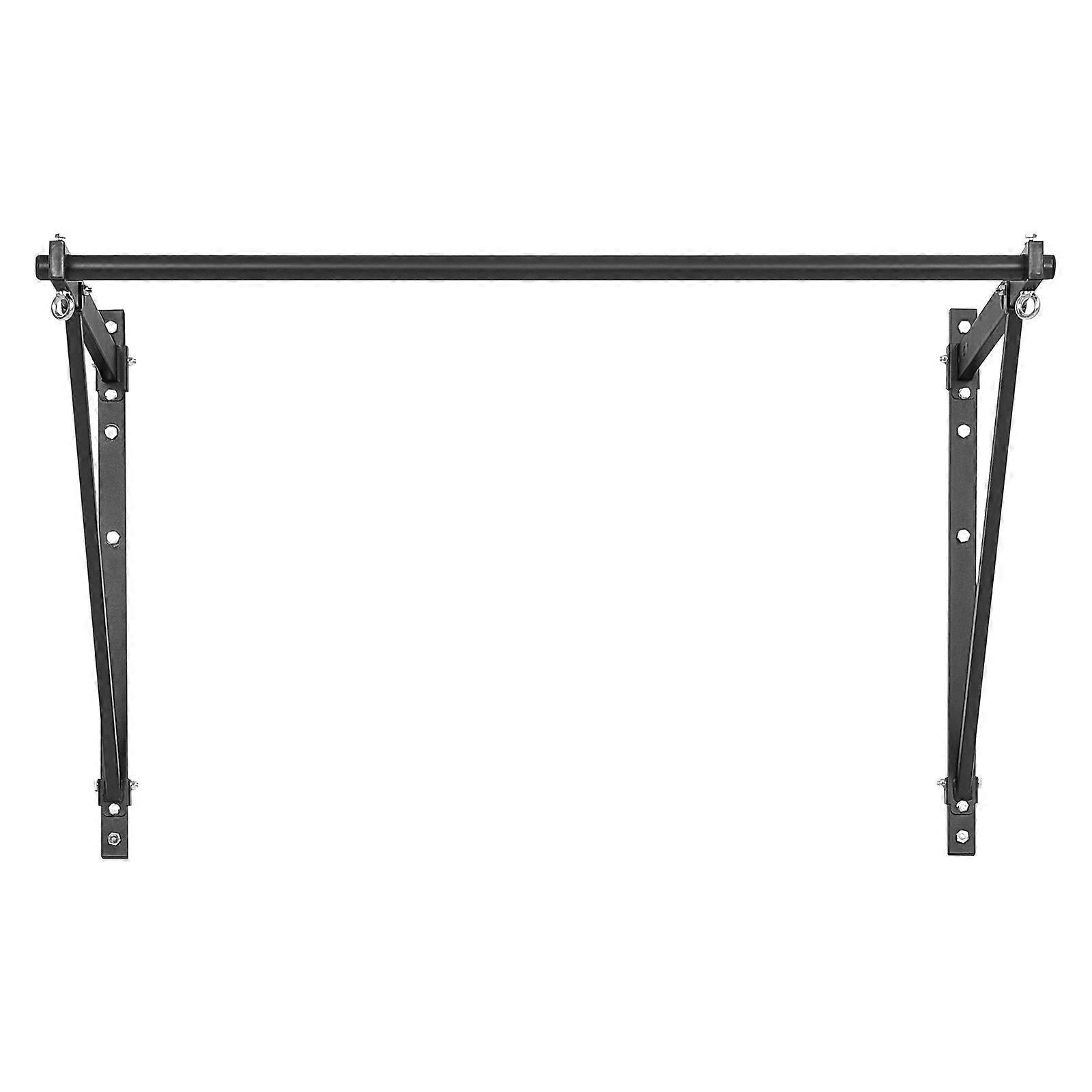 Pull Up Bar, 50 in Width Wall Mounted Pull Ups, Adjustable Depth 22" or 30" from Wall, 440 lbs Weight Capacity