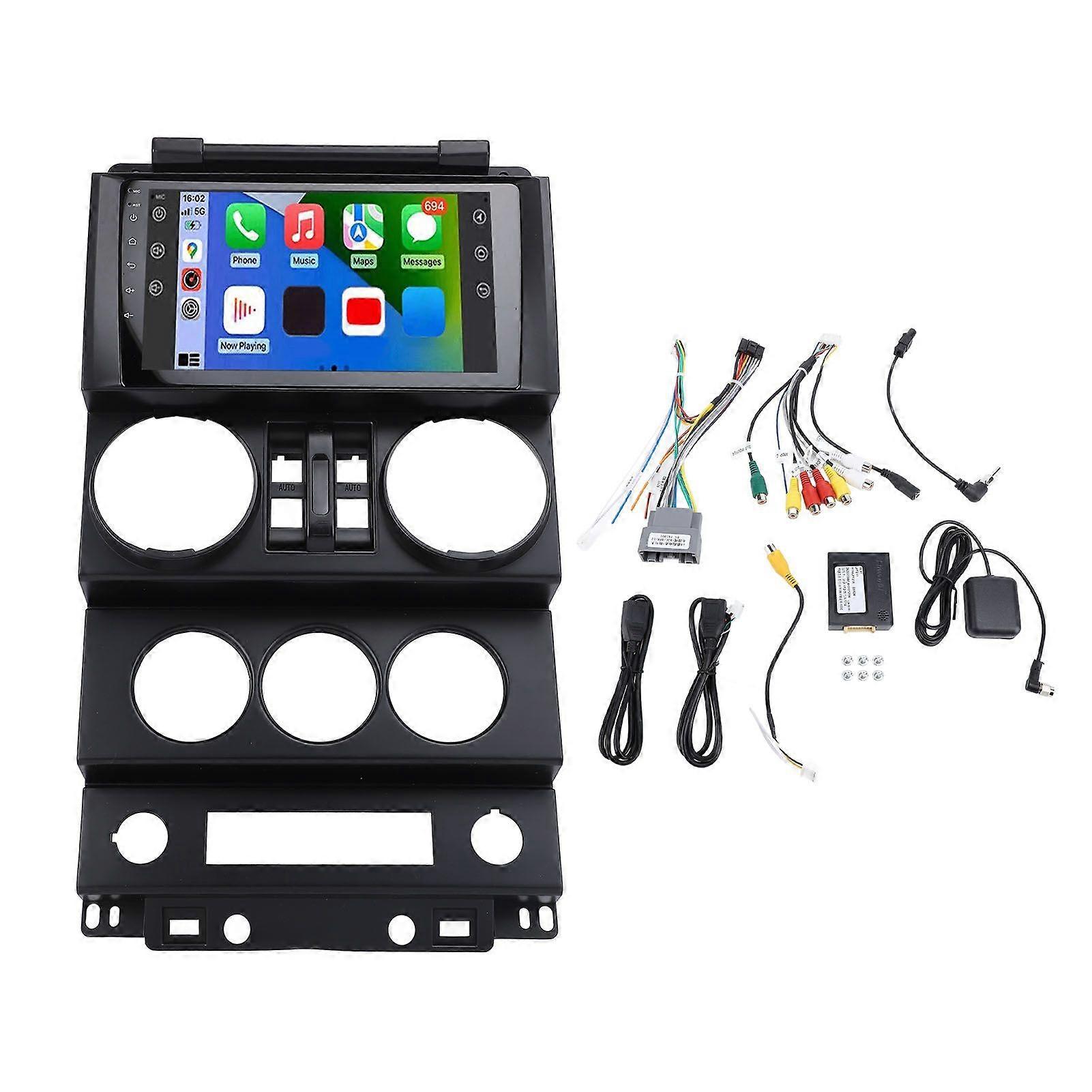 10in Car Stereo for Android 13 System Bluetooth 5.0 WiFi USB Connection 2G 32G Touchscreen Navigation Screen MK41159