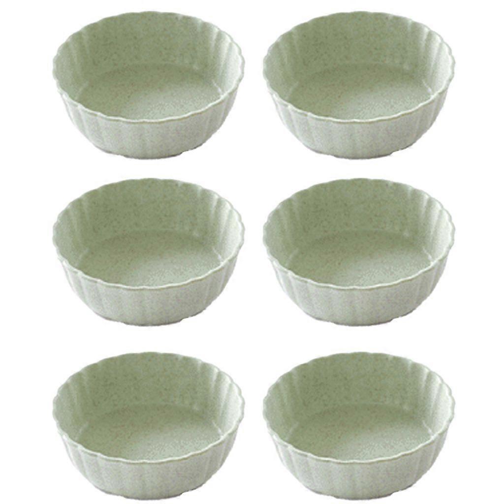 Flat Straw Ketchup Bowl Soy Sauce Dip Bowl Pink