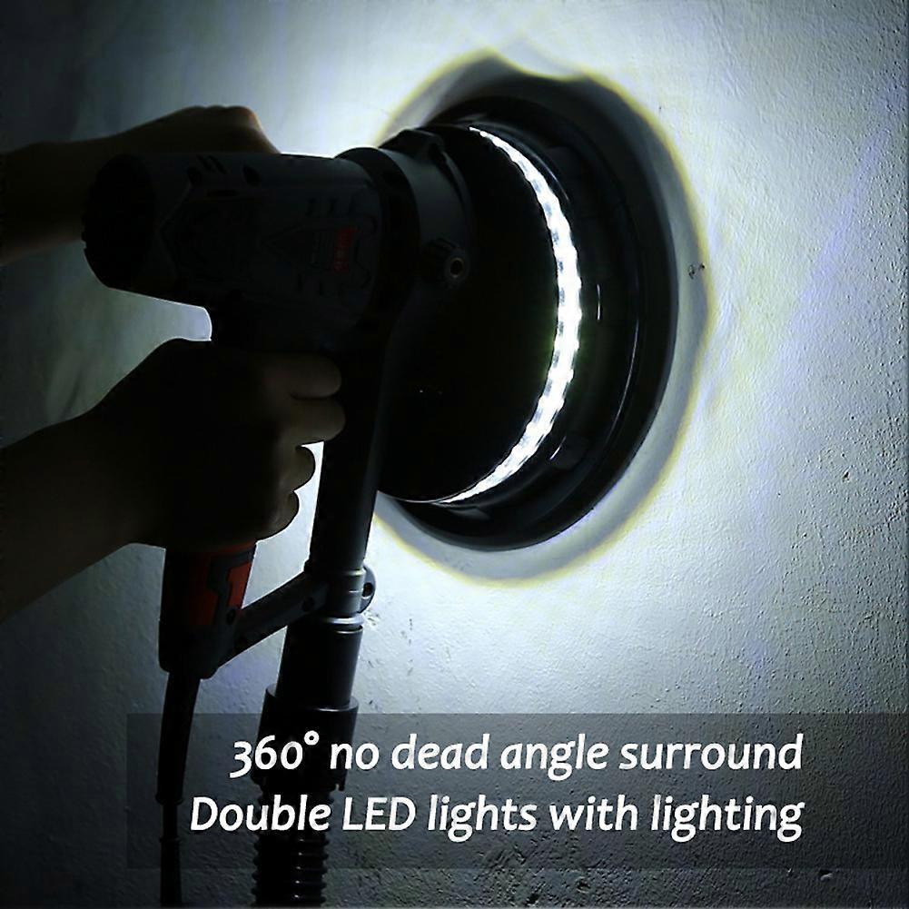 220V 1050W Wall Grinding Machine with LED Light & Dust Collection