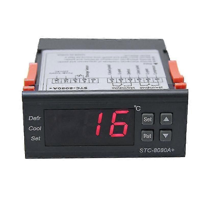 Stc-8080a+ Refrigeration Automatic Timing Defrosting Intelligent Thermostat Alarm Function 220v