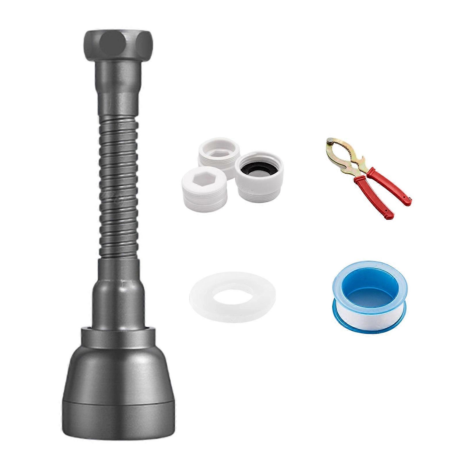 360 Degree Rotating Brass Aerator Pressure Boosting Sprays Head Splatters Without Designs Faucet Attachment for Kicthen Use Multicolor