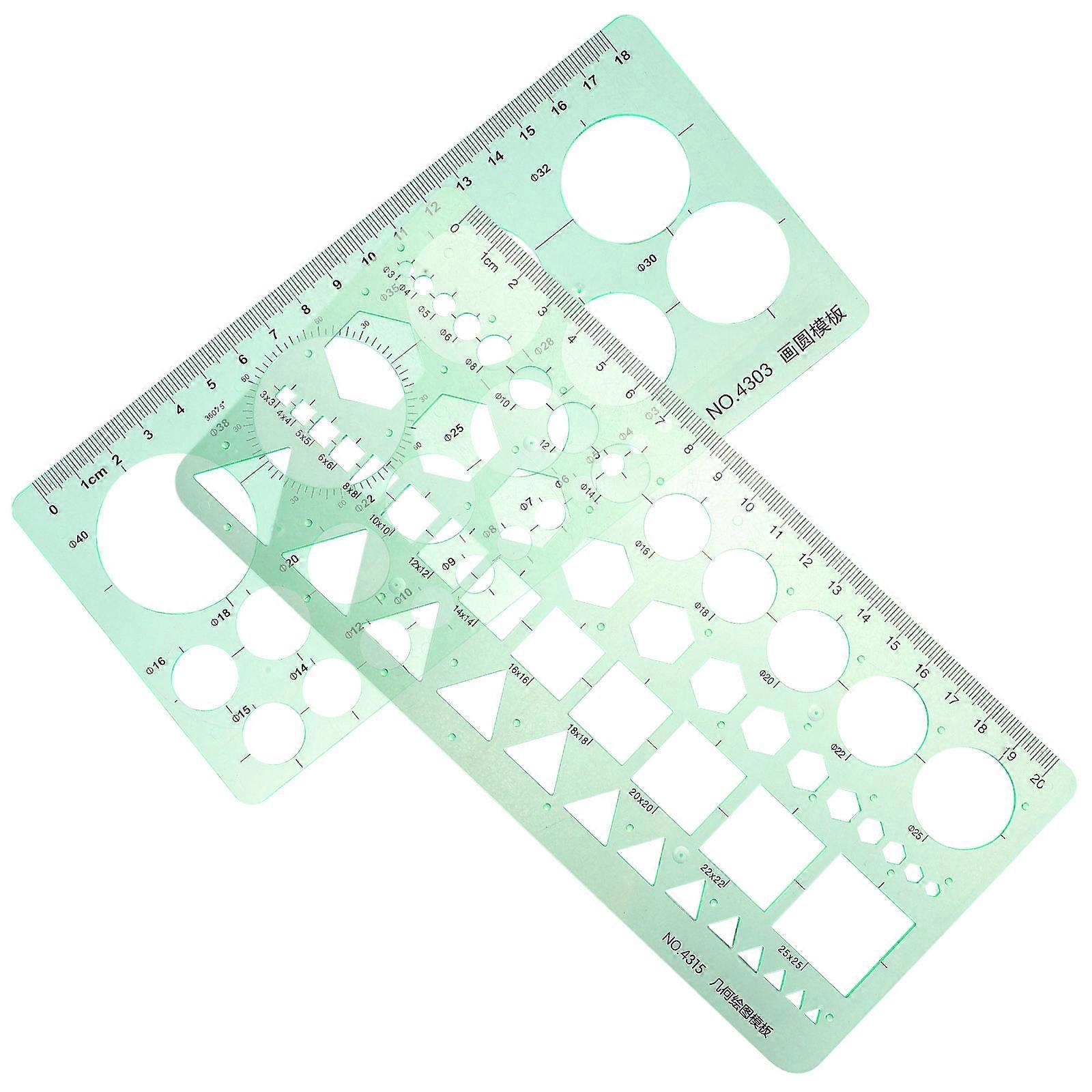 Design Ruler for Beautiful Patterns, Functional for Art and Engineering Needs