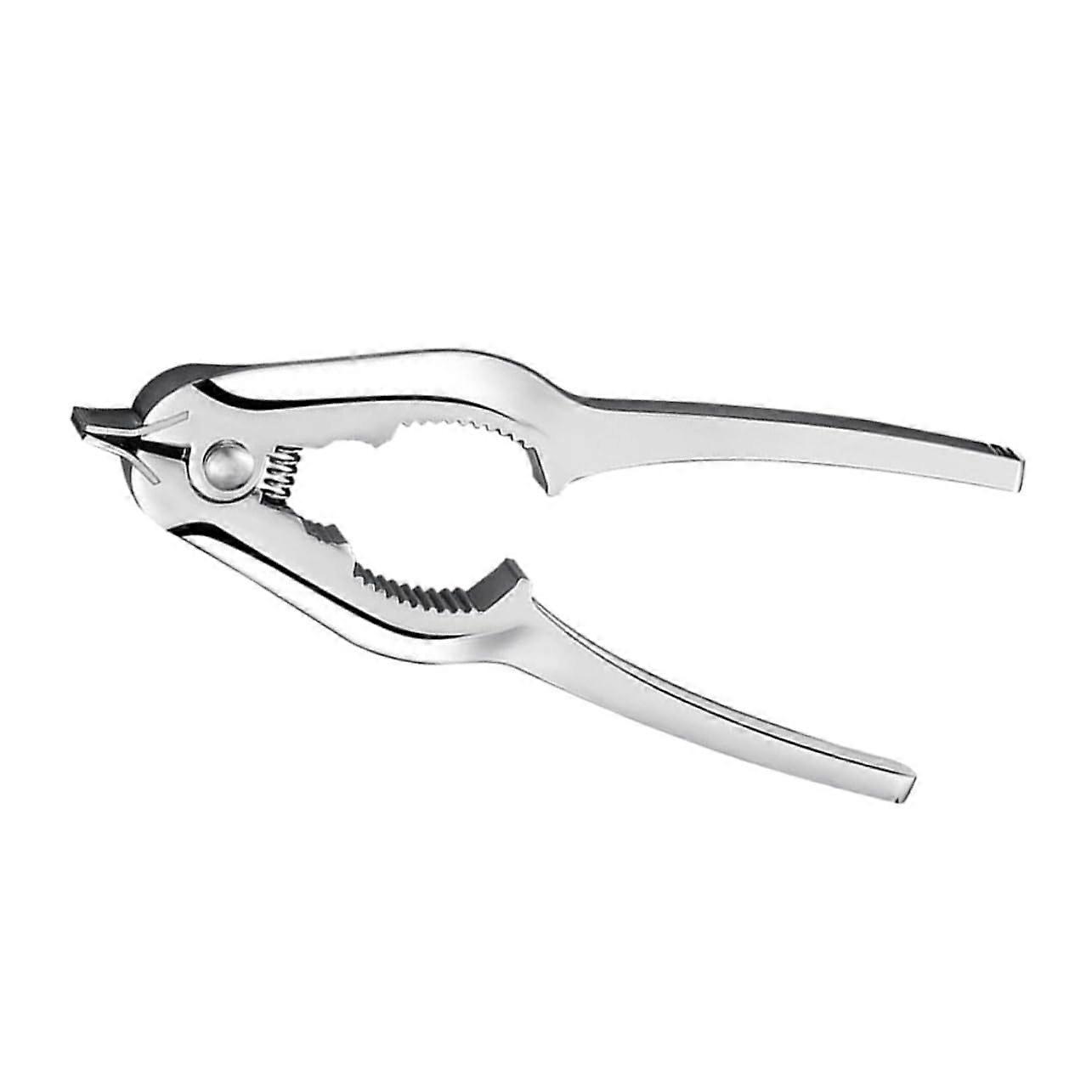 1 piece Clam Clip made of alloy, multifunctional tool for seafood and nuts, ergonomic handle, easy to use for kitchen and grill parties.