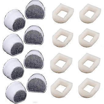 16 Pack Foam Prefilters And Carbon Filter Compatible With Petsafe Drinkwell Fountain Inox 360 Avalon fg2025031701095