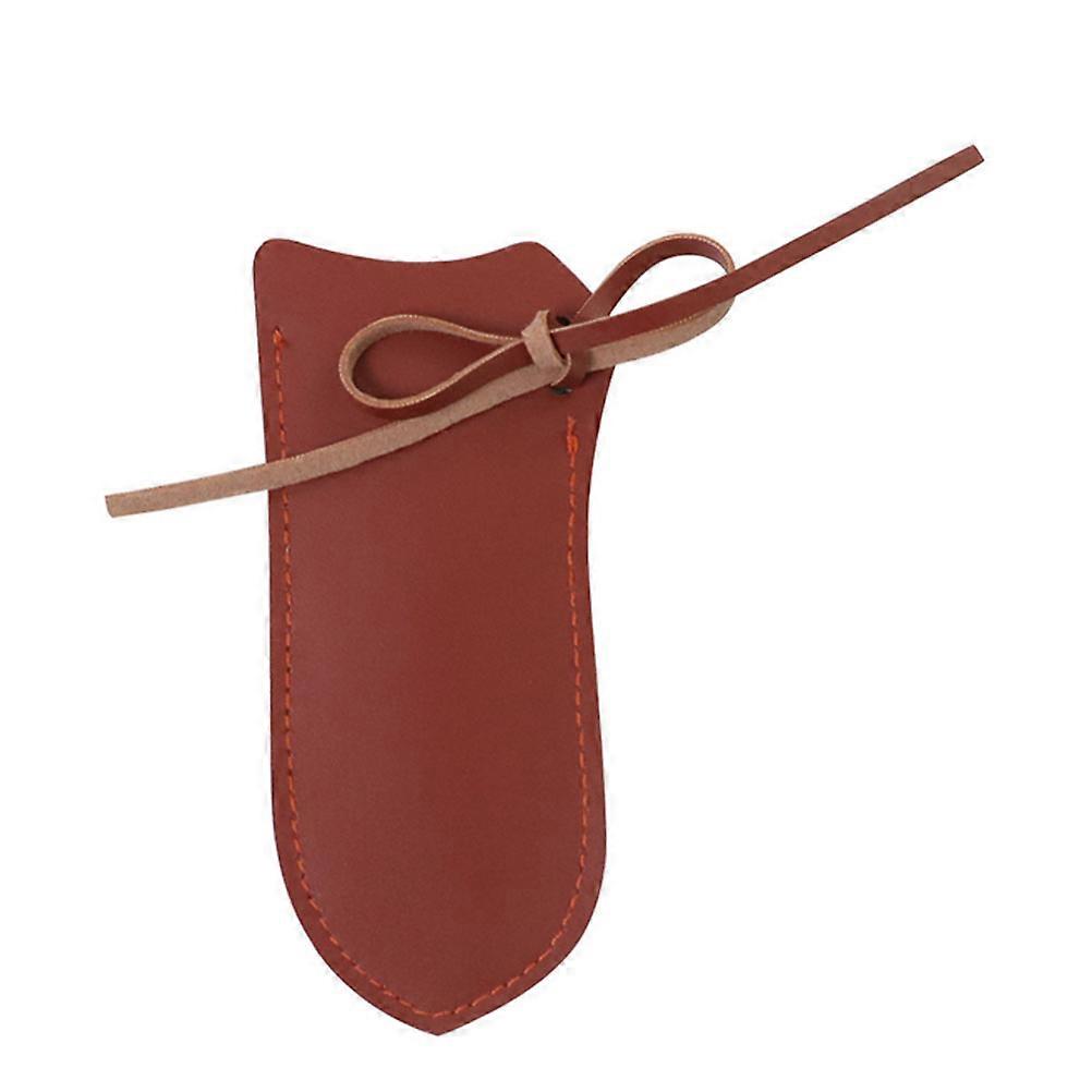 Anti-Scald Hand Pot Holder Leather Frying Pan Handle Sleeve Kitchen Use 1Pcs