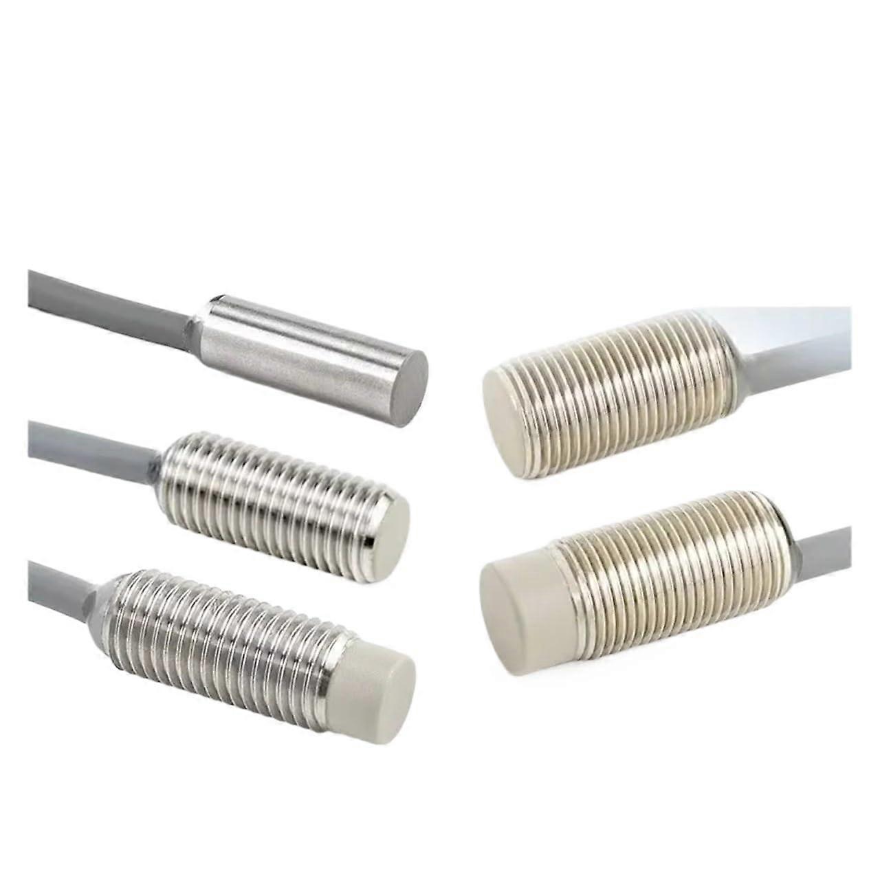 M6.5, M8, M12 Super Short Metal Detector Sensor Switch 3wire NPN PNP NO NC 1mm 2mm DETECT Distance 24V Inductive Proximity Switch