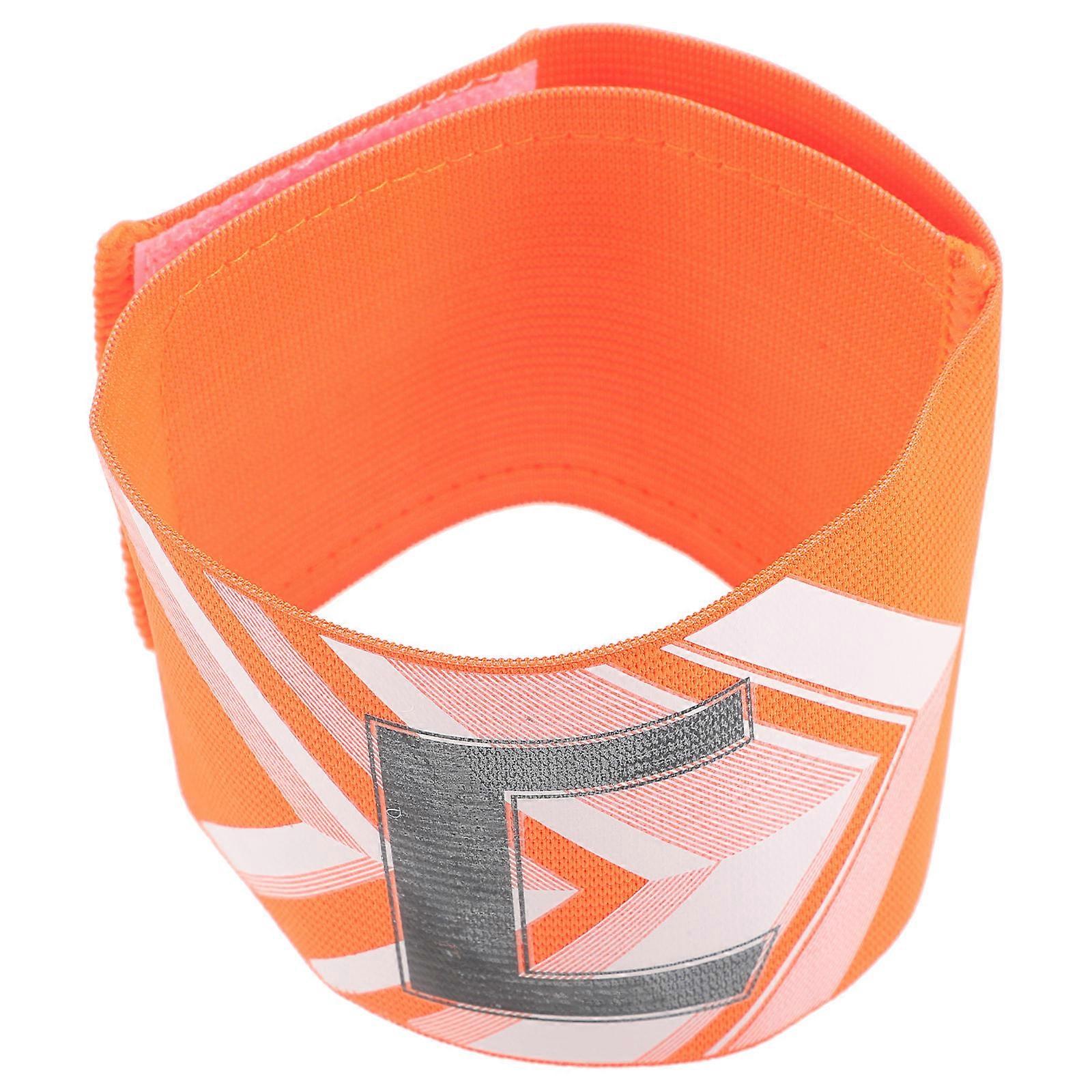 Professional Football Armbands Captain Armband Adjustable For Soccer Matches Adults Polyester 36x6.5cm 1Set