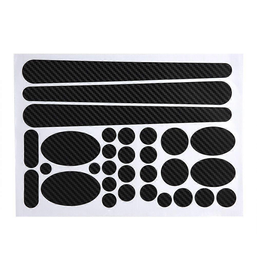 Chainstay And Frame Sticker Protector Kit For Bikes Bicycle Cycle Decal Film Carbon(3D Texture)YMQX)