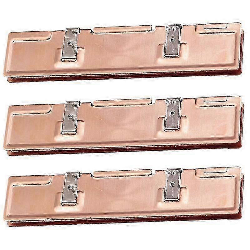 3X Pure Copper RAM Heatsink Radiator for Ram DDR3 Memory Cooler Cooling Heat Sink Desktop Memory Ra hwy