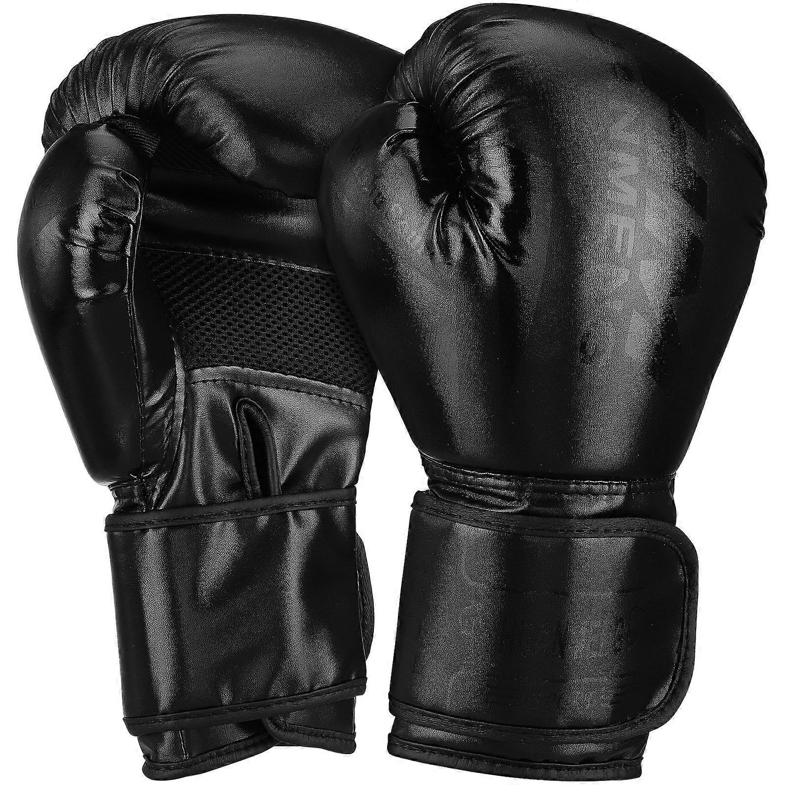 Pu Kick Boxing Gloves for Men – Comfortable Fit, Slip Design, Durable Training Gloves for Boxing Sessions