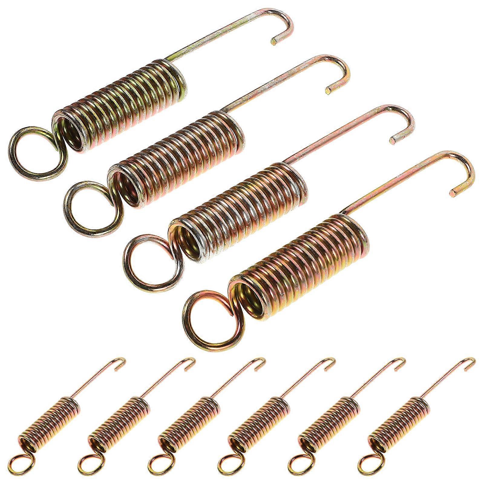 Spring Universal Motorcycle Kickstand Spring Kit For Spring Replacement Brake Mechanism Functionality 3.7×0.6×0.6in 10Pcs
