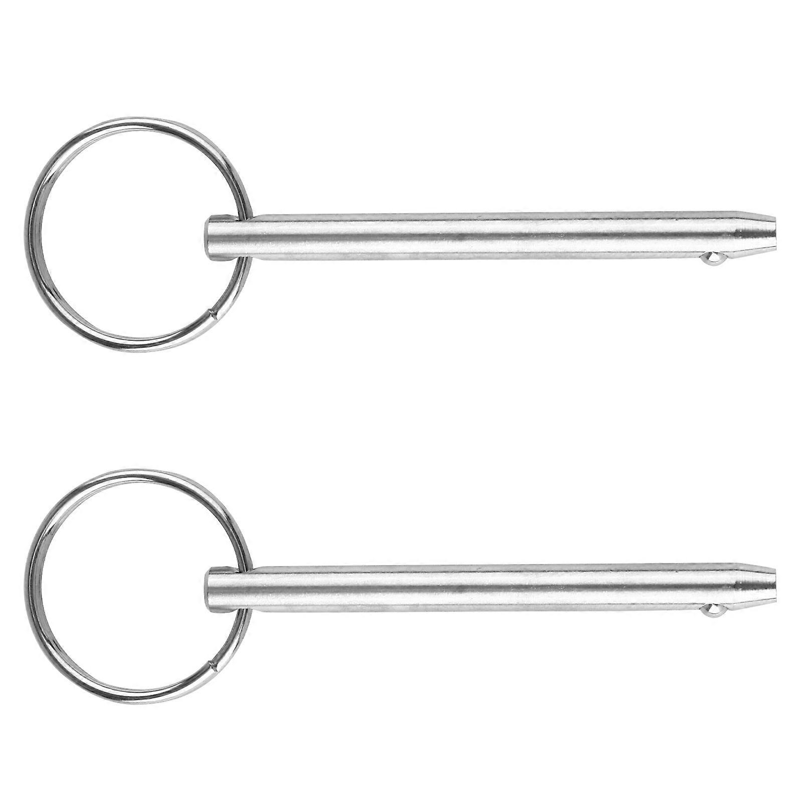 2pcs Quick Release Spring Locking Pin Stainless Steel for Shipbuilding DIY Projects