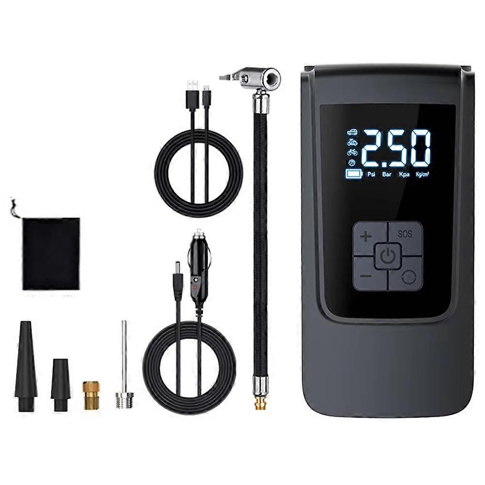 ST-9624C Wireless Inflator Pump DC USB Digital Display Car Tire Air Compressor Portable Smart Pressu