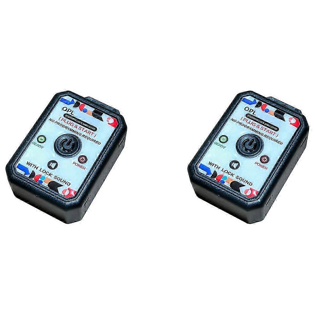 2X Steering Lock Emulator Simulator For K With Sound No Programming Plug And Start