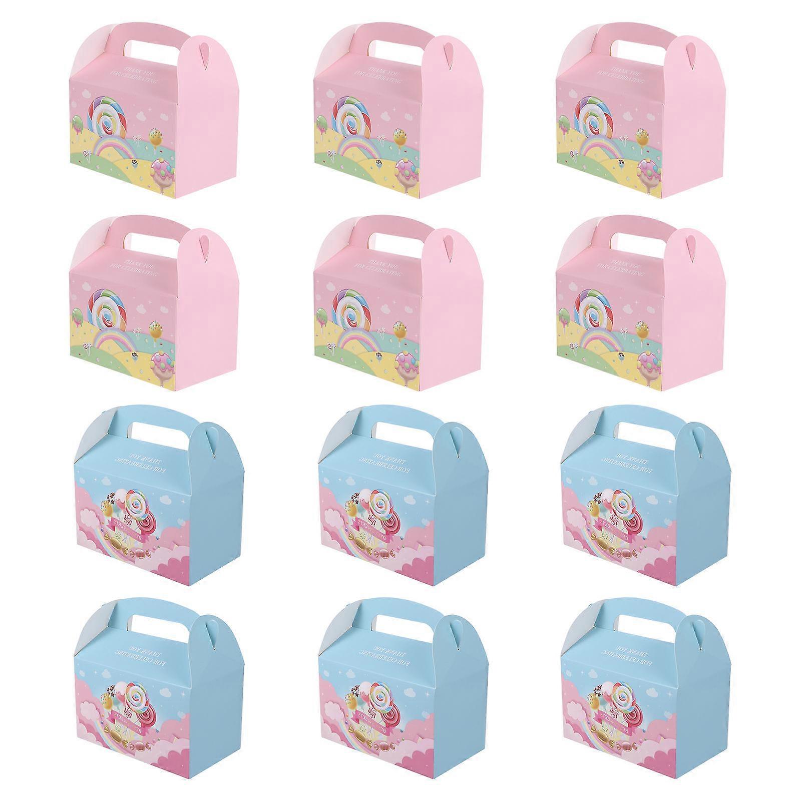 Candy Box Paper present Box Party Decoration Family Friends Colleagues 12Pcs