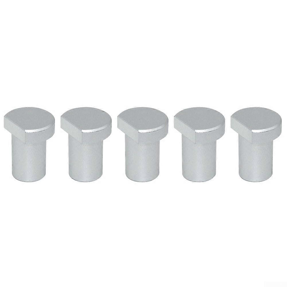 5 x Aluminum Alloy Bench Dog Stoppers Clamps for Woodworking Projects and DIY Tasks (19 mm)