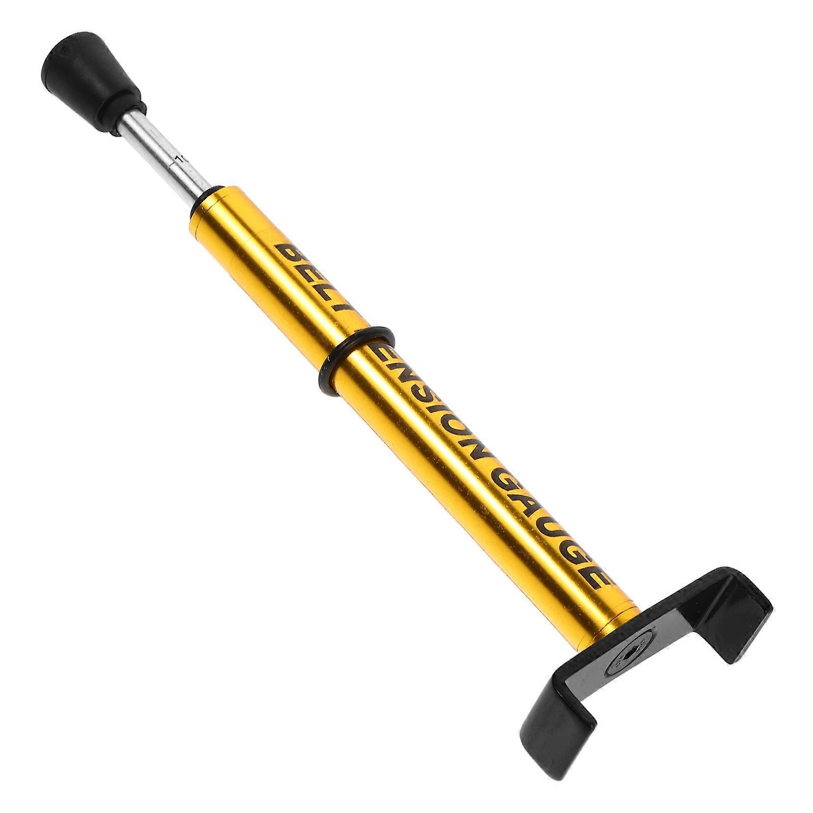 Adjustable Ratchet Belt Tensioner Tool Kit with Tension Gauge for Motorcycle and Car, Ergonomic Grip for Comfortable Handling and Belt Installation