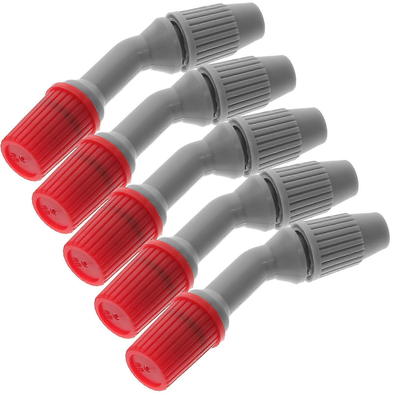 Garden Irrigation Spray Nozzle Sprayer Nozzles Watering Plants Adjustable Water Stream 5Pcs