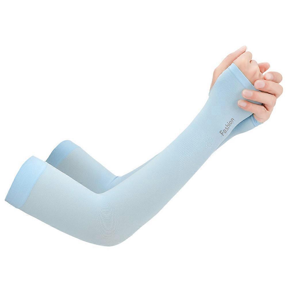 Cooling Arm Sleeve UV Protection for Outdoor Use Durable Stretchy Nylon Assorted Color 5 Pairs