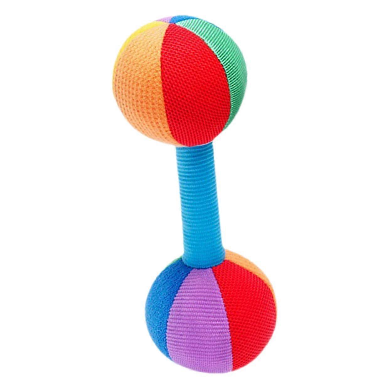 Dumbbell for Newborns, Filled-Handle, Multifunctional Toddler Training Toy, Lightweight and Portable Grip Trainer