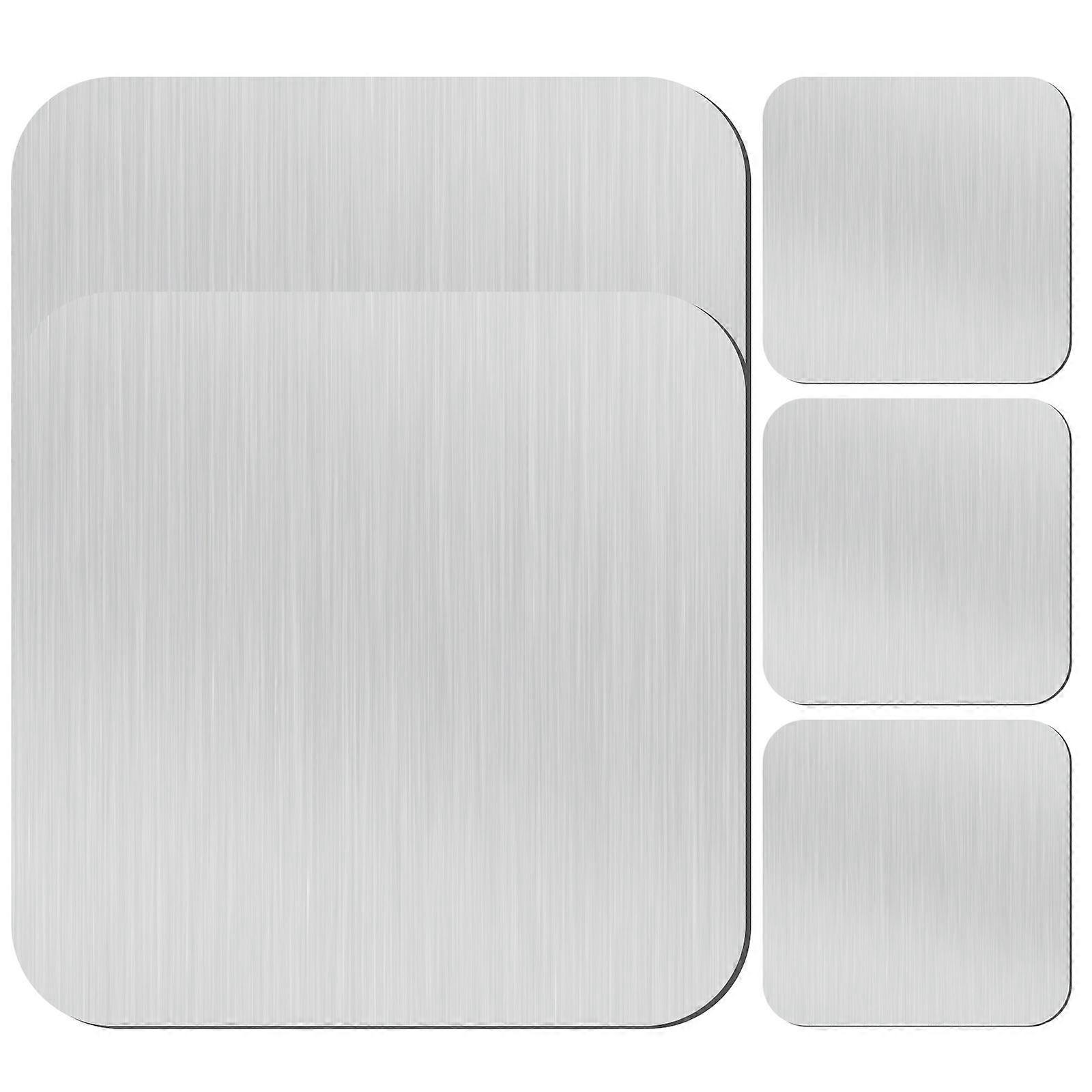 Tasses Tapis Réutilisable Café Sous-verre Set De Table Et Sous-verre Combo Pour Un Usage Domestique 10X10X0.3cm Résistant À L’Huile 5Pcs