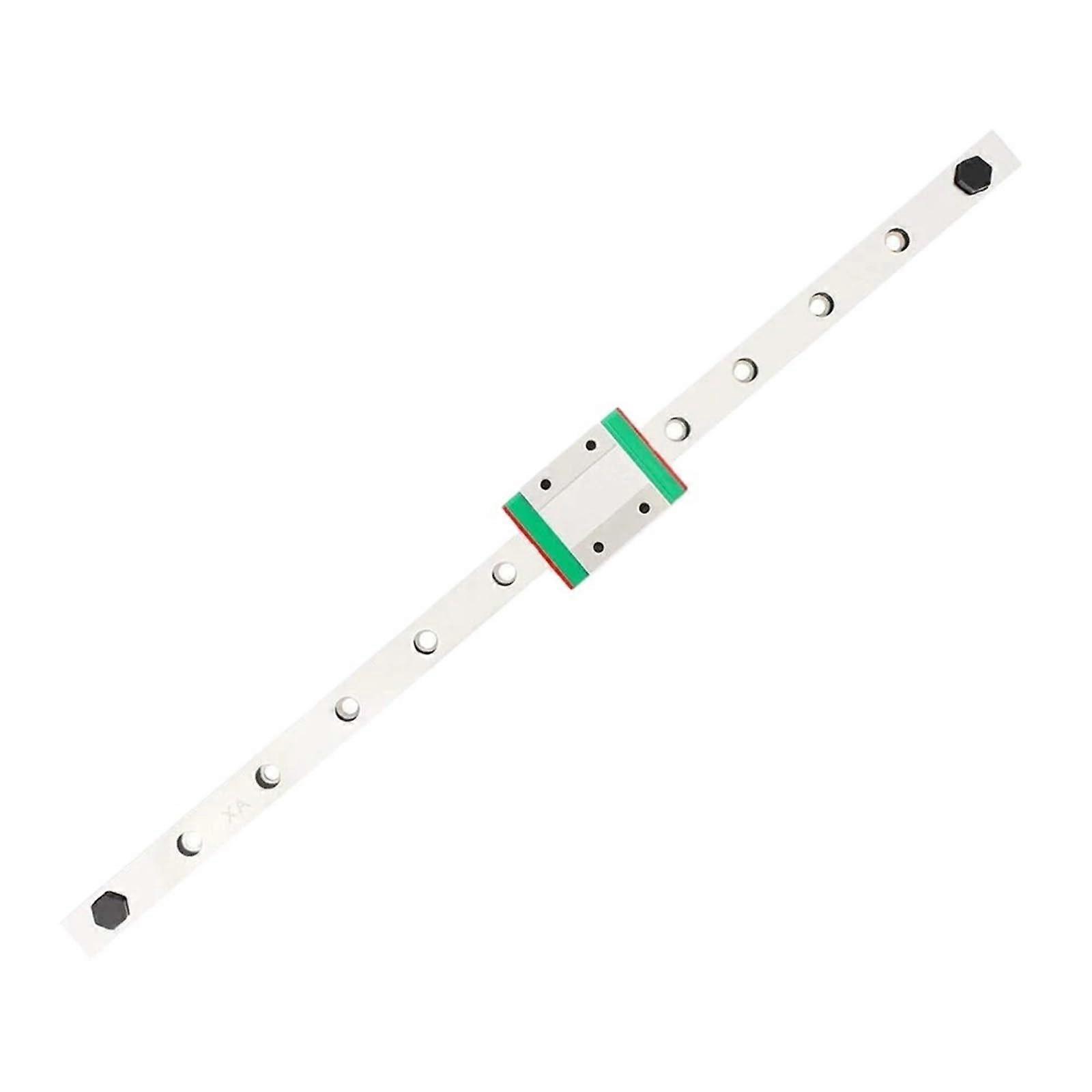 9mm Linear Guide MGN9, Lengths 100-600 mm, MGN9H With Block, 400 mm Block Version