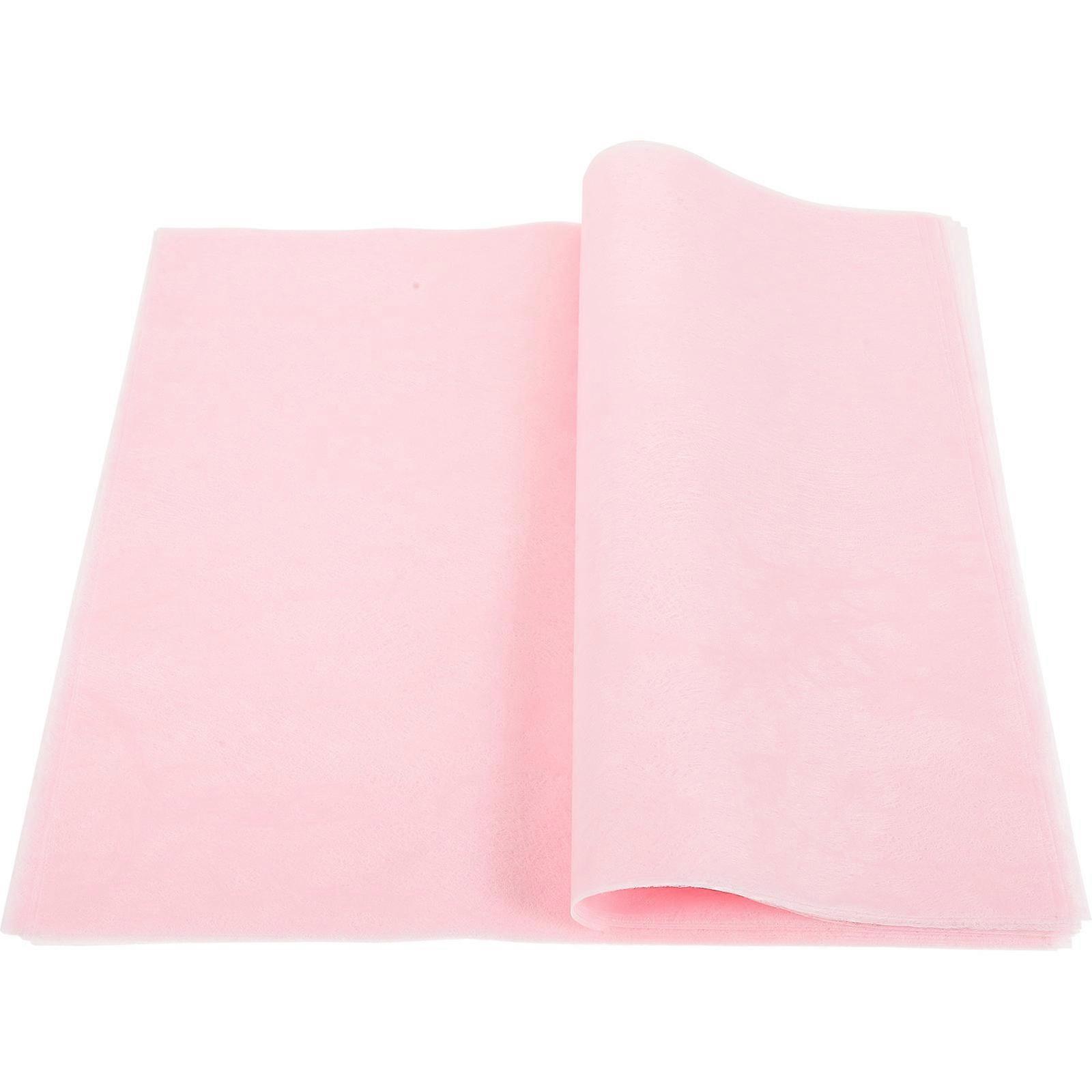 Presents Packaging Liner Paper Pink 30x30cm Flower Wrapping Protective Lining 50 Sheets